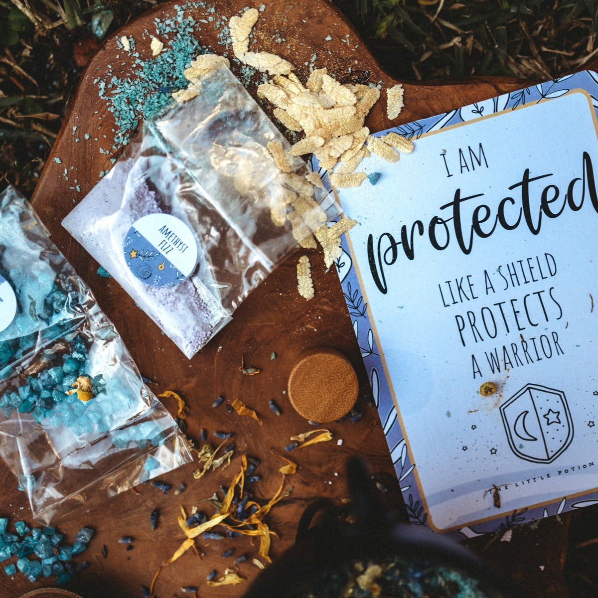 Shield Protect Me Potion Pouch | Protection, Peace & Energetic Strength