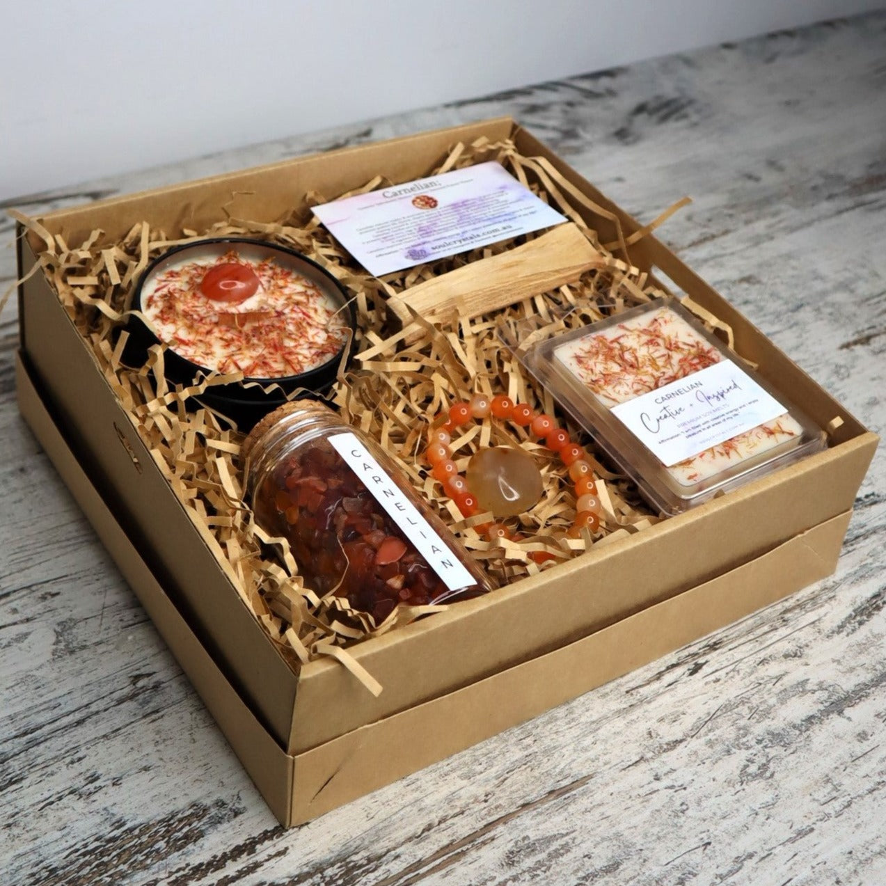 'Creative + Inspired' Gift box | Carnelian
