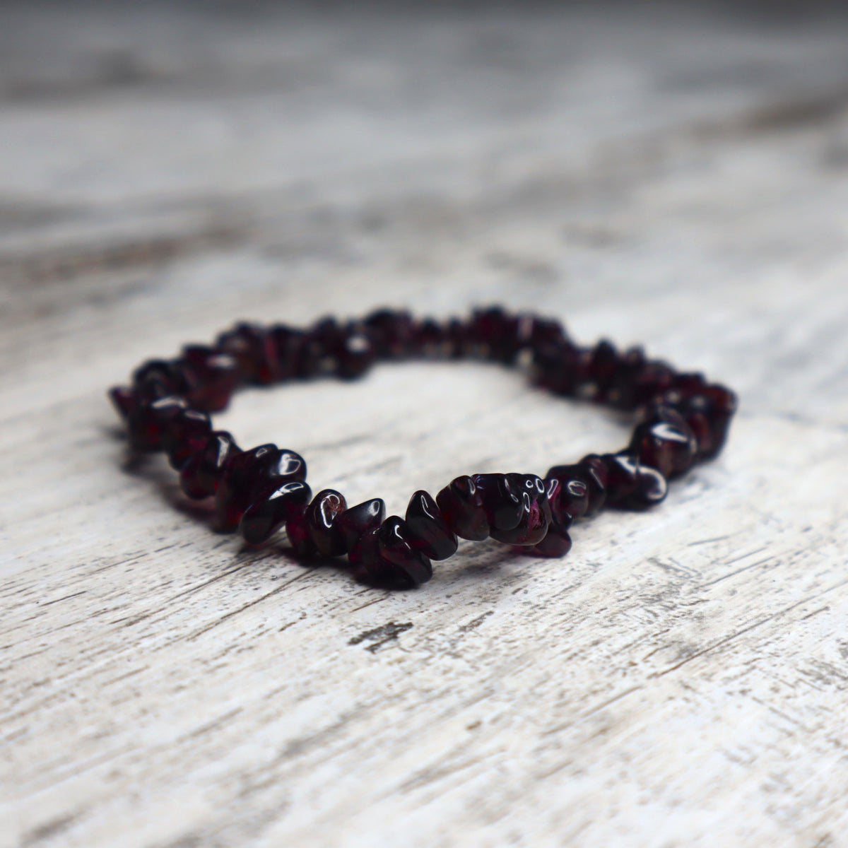 Garnet Chip Bracelet | Passion, Strength & Grounded Energy
