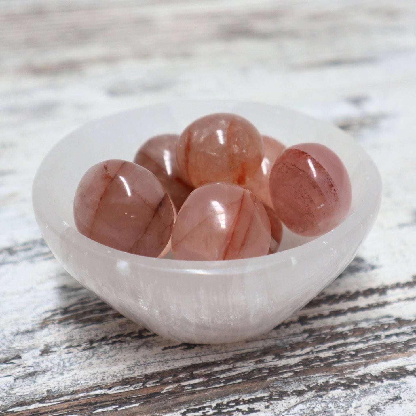 Fire Quartz Large Tumble | Passion, Vitality & Courage