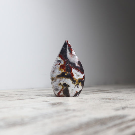 Crazy Lace Agate Teardrops