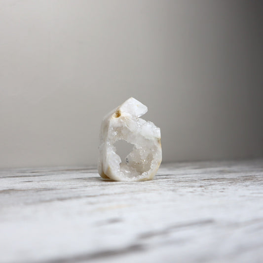 Druzy Agate Freeform | Clarity, Inner Light & New Beginnings