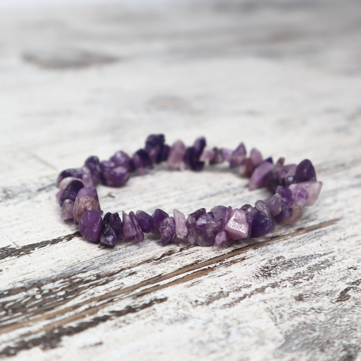 Lepidolite Chip Bracelet | Calm, Balance & Emotional Support
