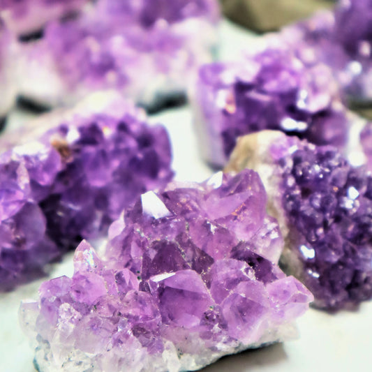 Amethyst Mini Cluster | Intuition, Calm & Spiritual Protection