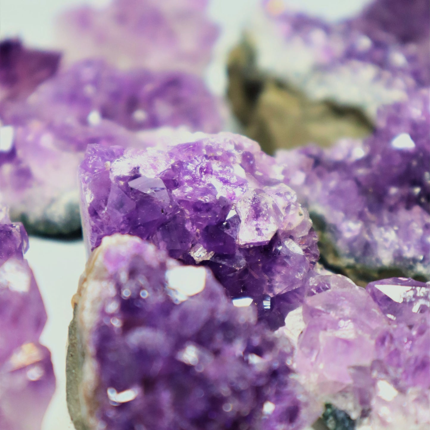 Amethyst Mini Cluster | Intuition, Calm & Spiritual Protection