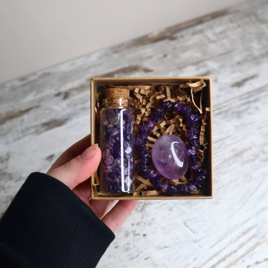 'Sweet Dreams' Chip Gift Box | Amethyst
