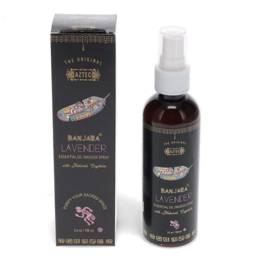 Banjara Lavender Smudge Spray 100ml | Calm, Cleansing & Peaceful Energy