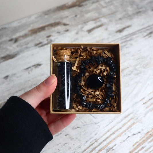 'The Protector' Chip Gift Box | Black Tourmaline