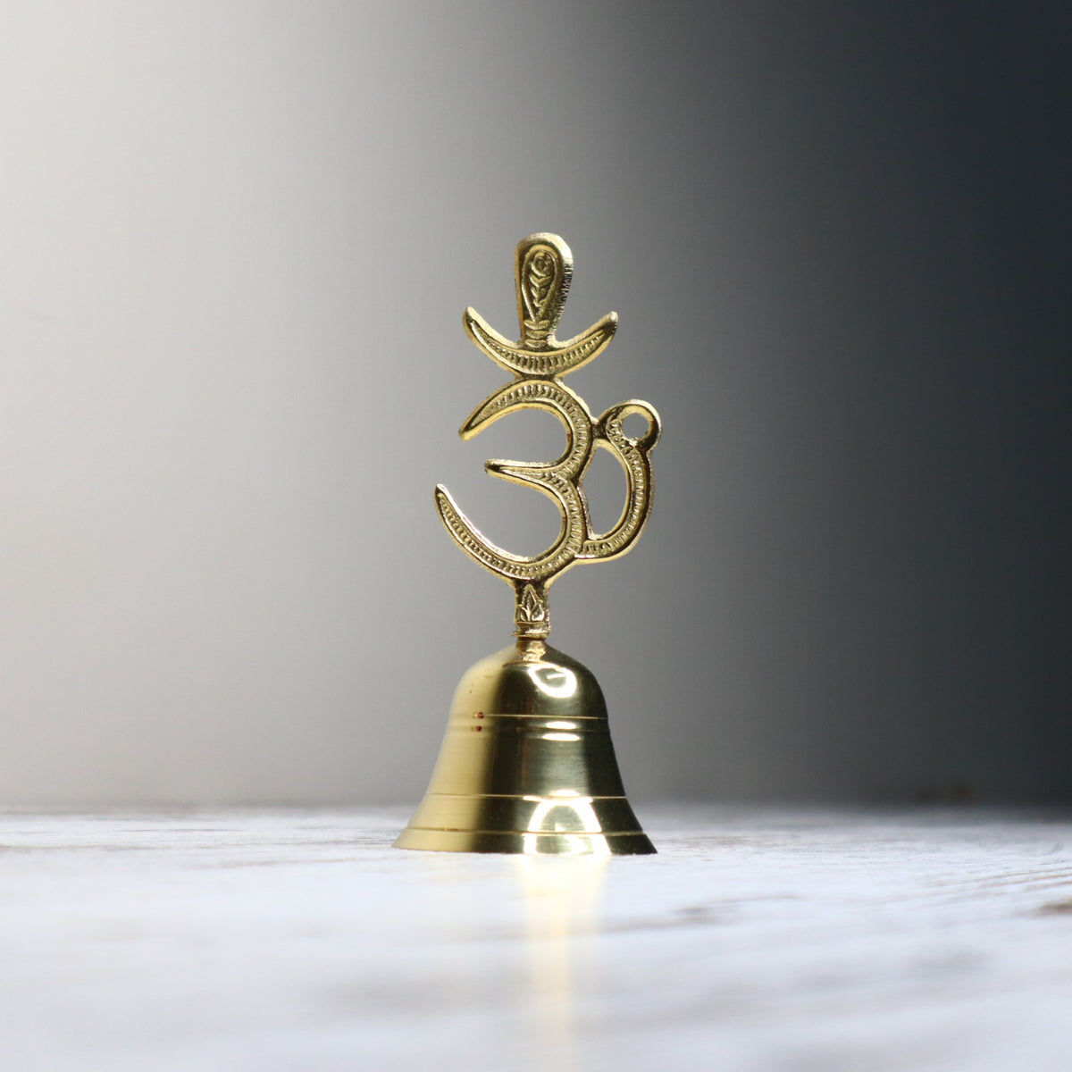 Brass Om Altar Bell | Sacred Sound & Spiritual Connection