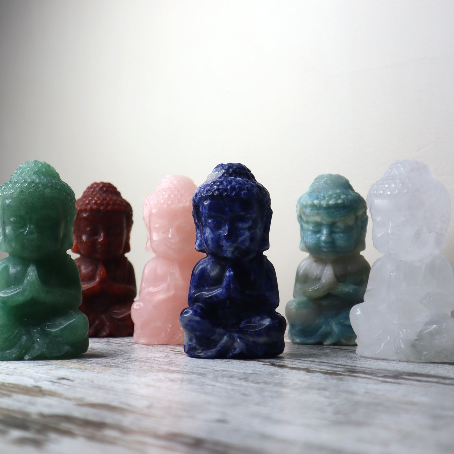 Sodalite Buddha Carving | Wisdom, Truth & Inner Peace