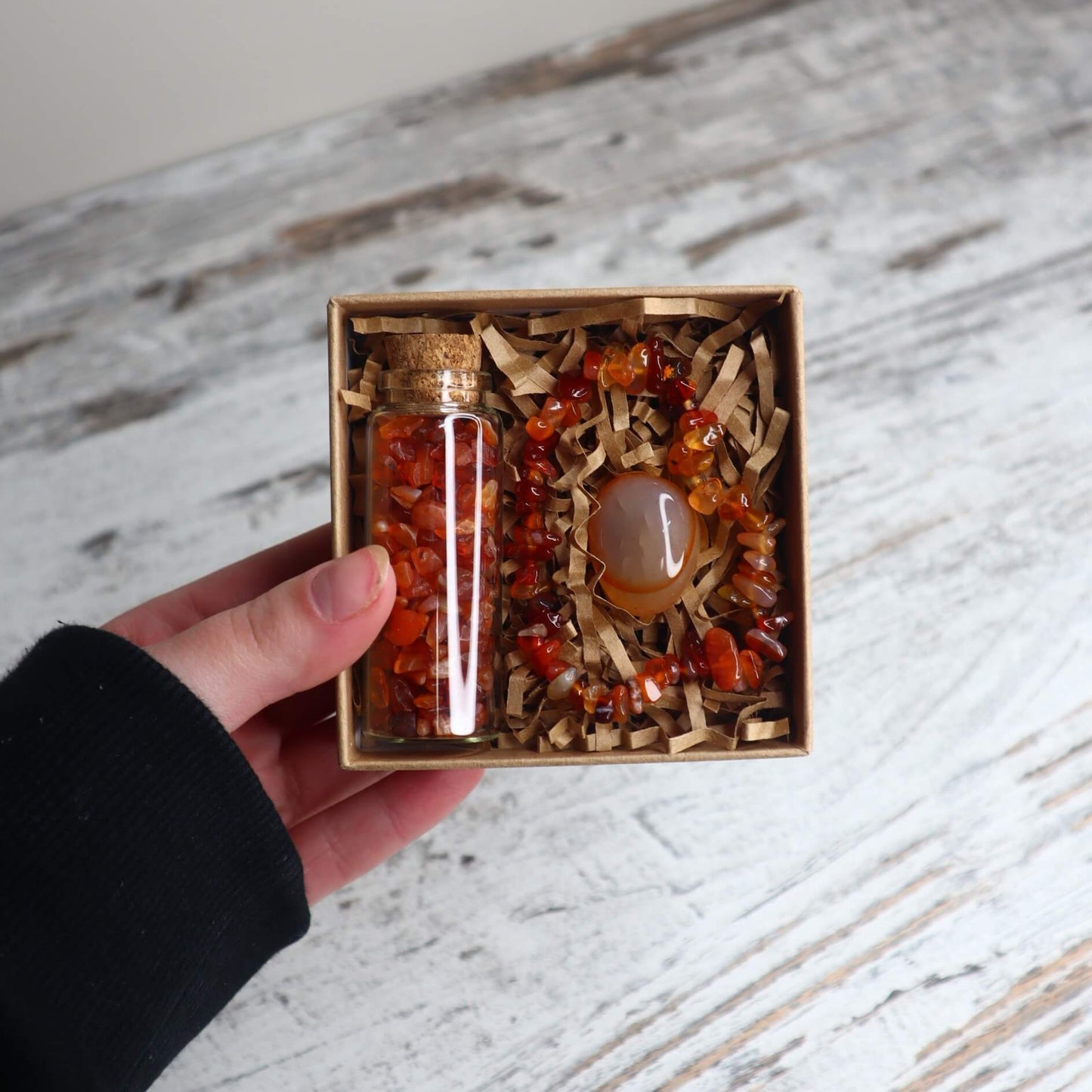 'Creative + Inspired' Chip Gift Box | Carnelian