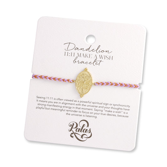 Dandelion 11:11 'Make A Wish' Bracelet | Hope, Intention & Manifestation