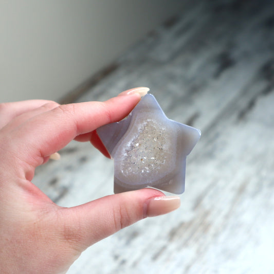 Druzy Agate Star | Inner Peace & Gentle Radiance