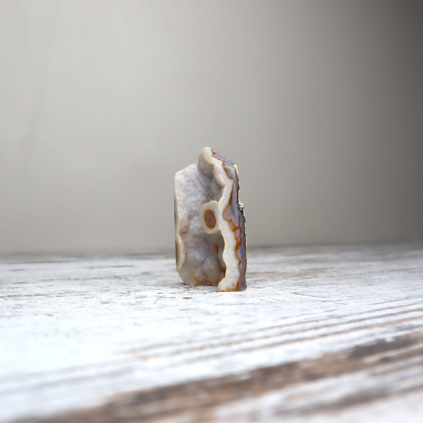 Snowy Druzy Agate Tower | Inner Sparkle + Harmony