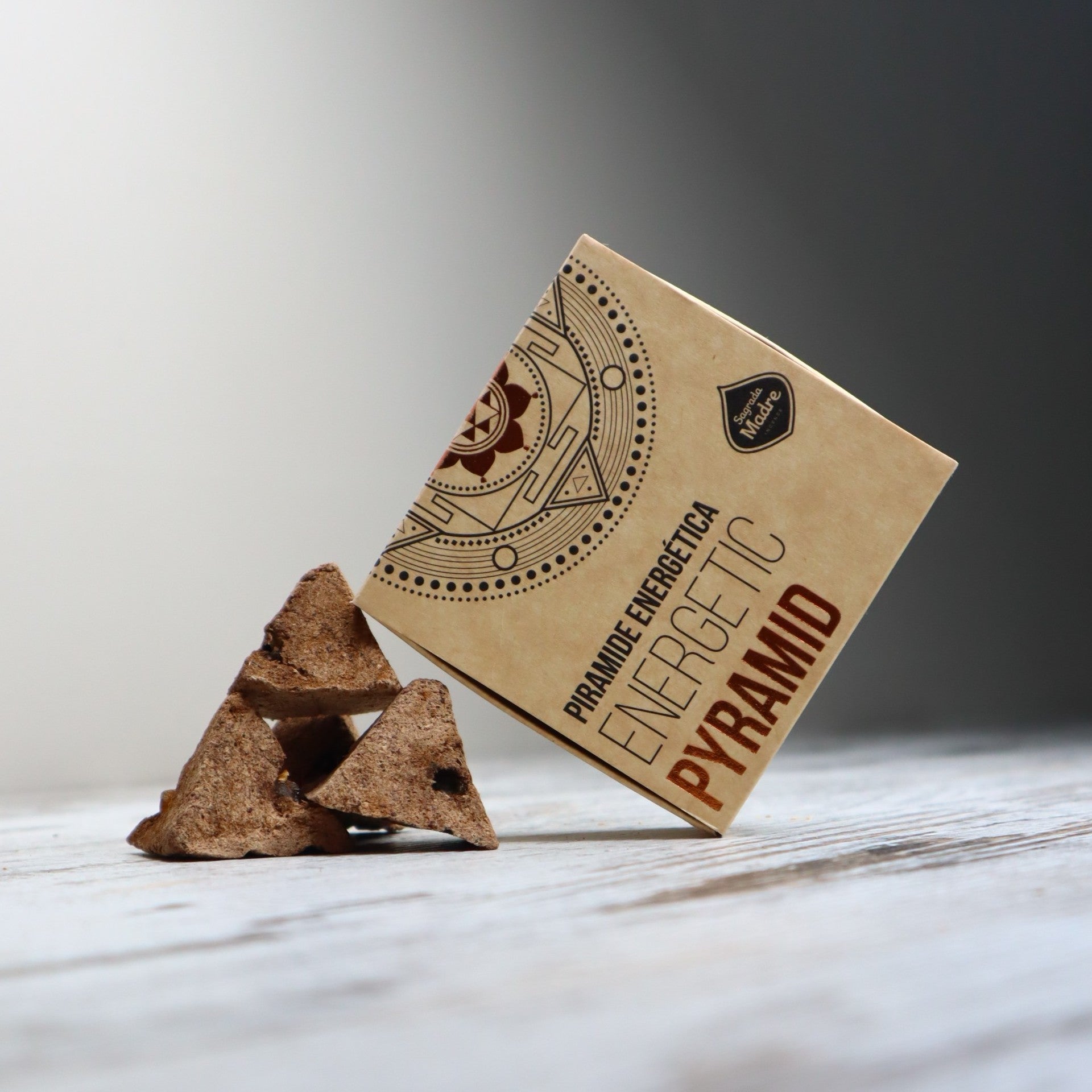 Sagrada Madre Energetic Pyramid | Olibanum + Cinnamon | Prosperity & Love