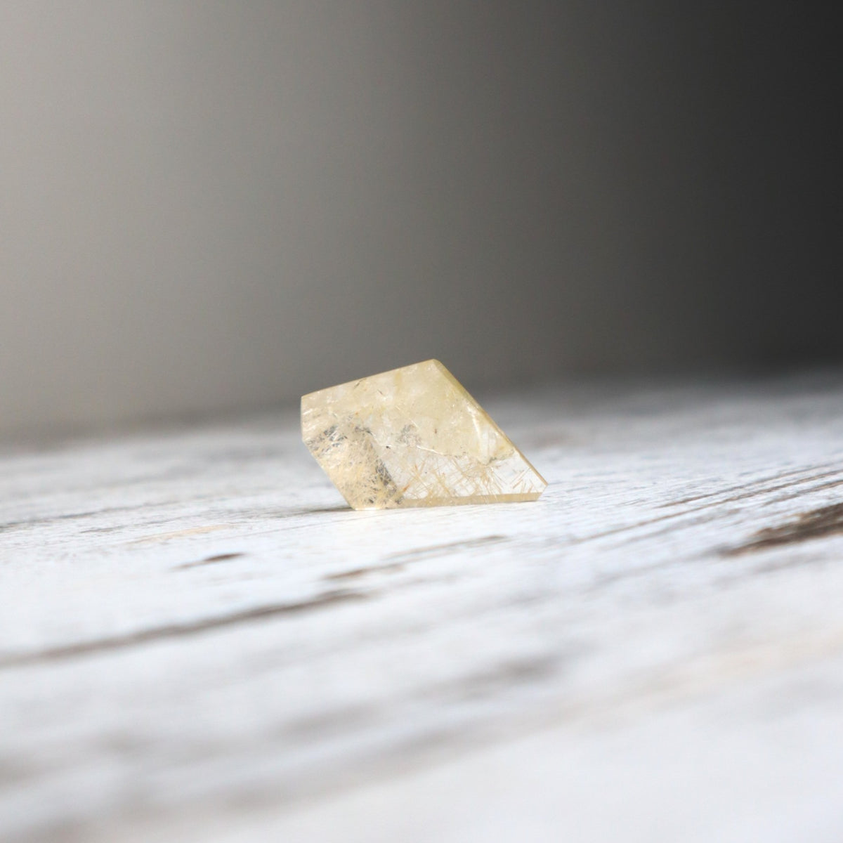 Golden Rutilated Quartz Mini Freeform | Manifestation, Clarity & Positive Transformation
