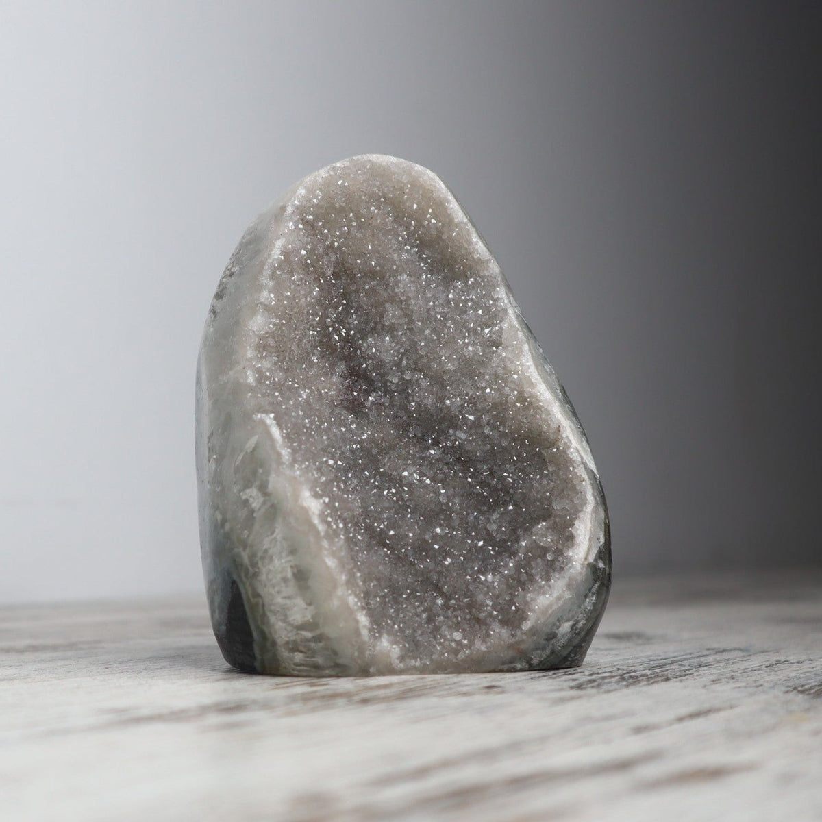 Amethyst Cave | Icy Grey | Serenity, Protection & Quiet Strength