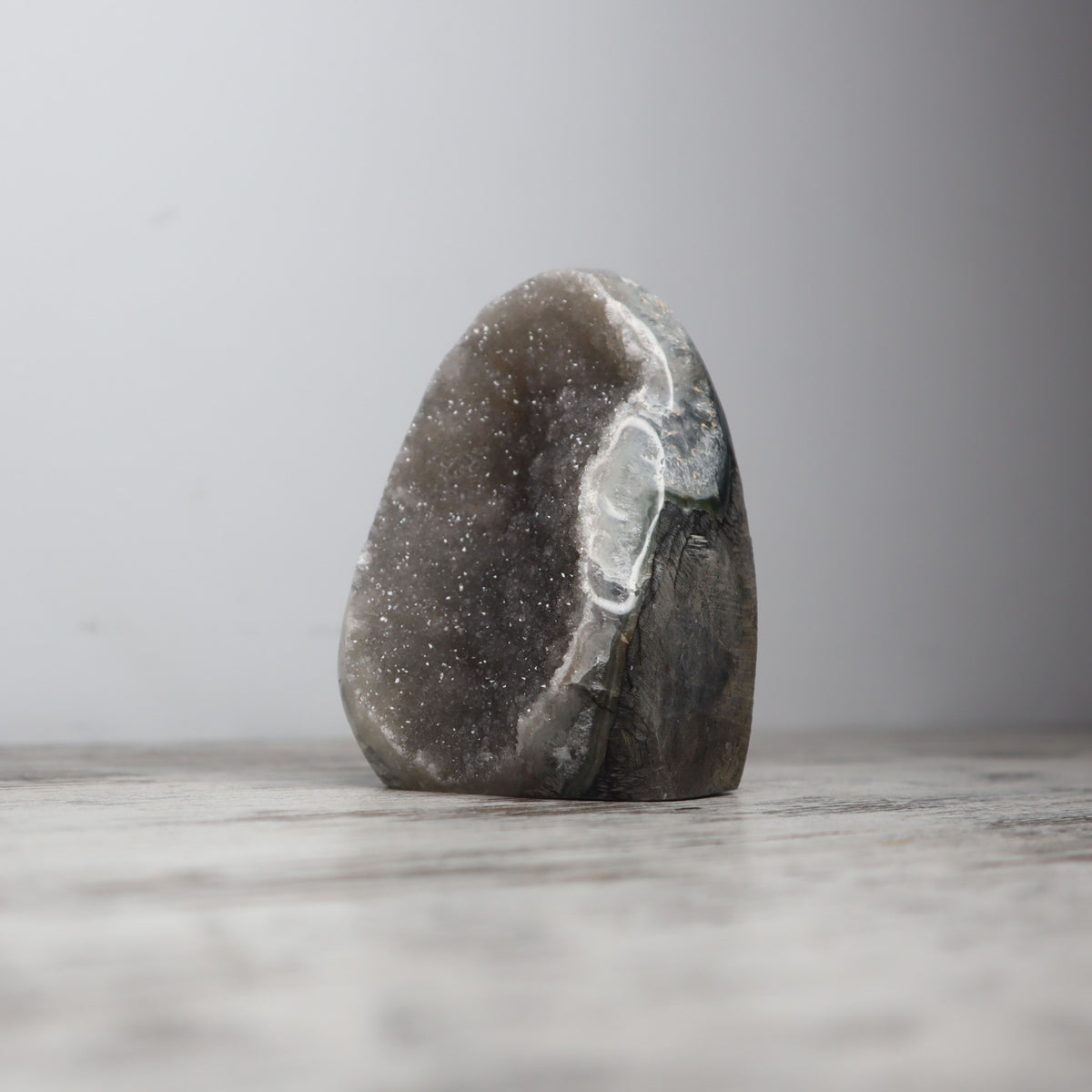 Amethyst Cave | Icy Grey | Serenity, Protection & Quiet Strength