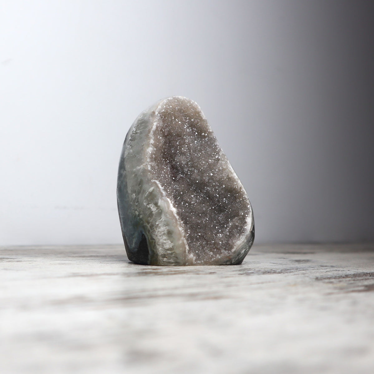 Amethyst Cave | Icy Grey | Serenity, Protection & Quiet Strength