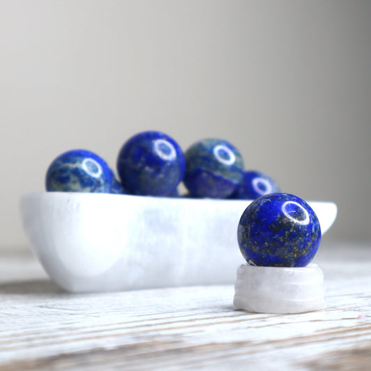 Lapis Lazuli Mini Sphere | Intuition, Truth & Inner Wisdom