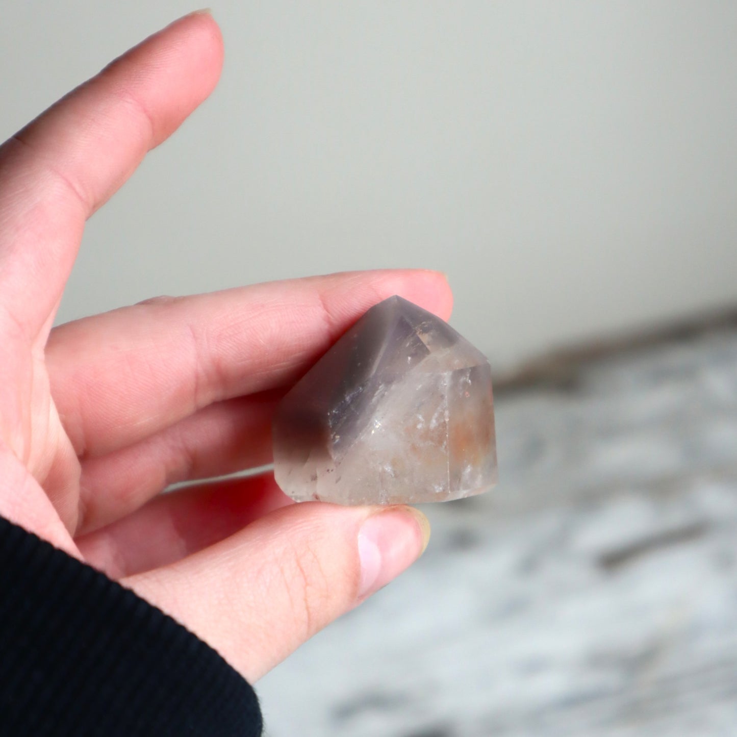 Lithium Quartz Mini Freeform | Emotional Comfort, Inner Calm & Gentle Strength