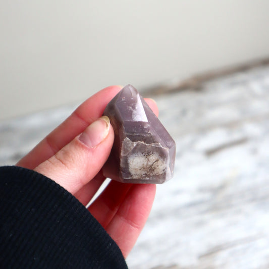 Lithium Quartz Mini Freeform | Inner Peace, Emotional Renewal, & Gentle Strength