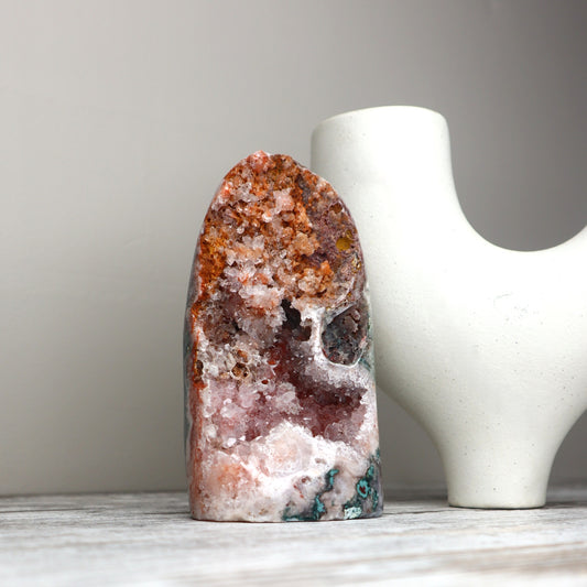 Pink Amethyst Freeform | Emotional Healing + Divine Support