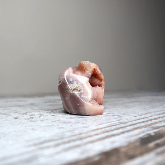 Pink Amethyst Mini Freeform | Heart Soothing + Inner Glow