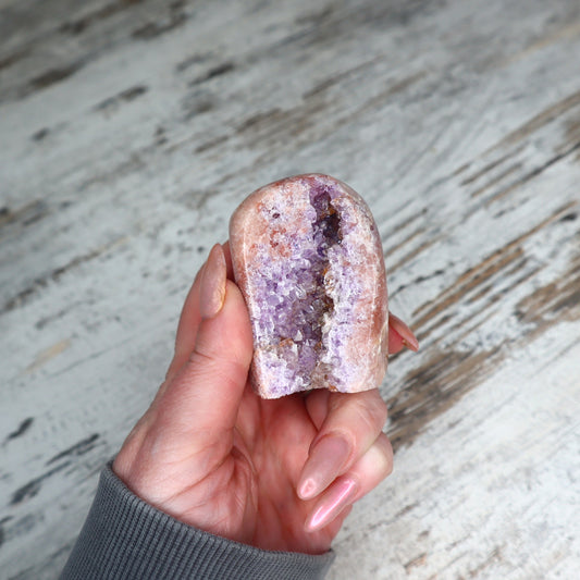 Pink Amethyst Mini Freeform | Peaceful Heart-Healing Energy