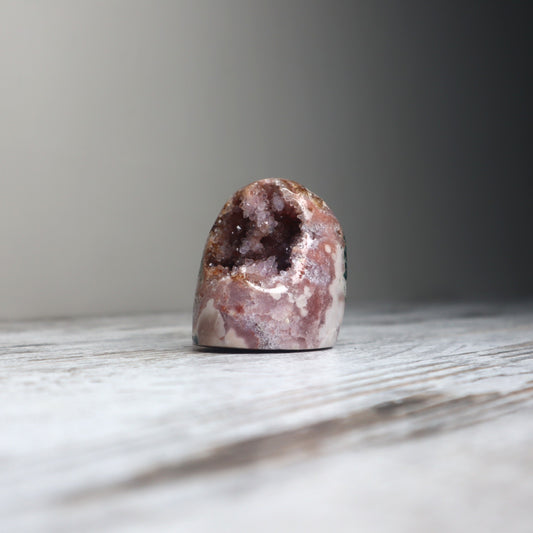 Pink Amethyst Druzy Freeform | Emotional Healing, Intuition & Gentle Strength