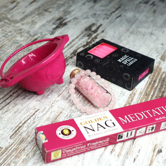 Sacred Heart Ritual Kit | Rose Quartz