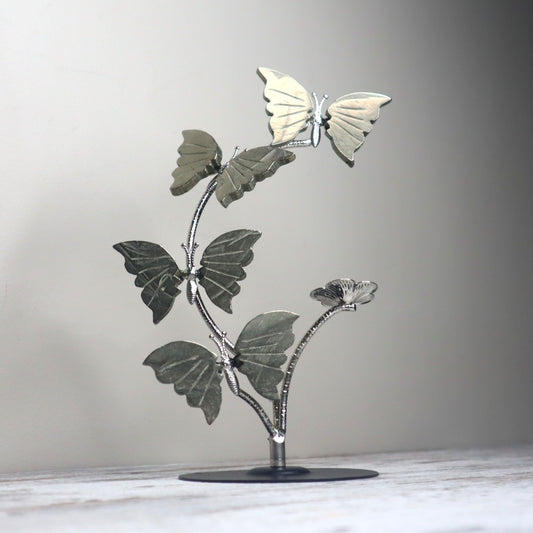 Pyrite Butterfly Sculpture | Abundance, Transformation & New Beginnings