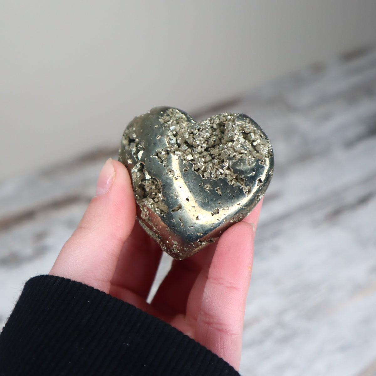 Pyrite Heart | Abundance, Confidence & Empowerment