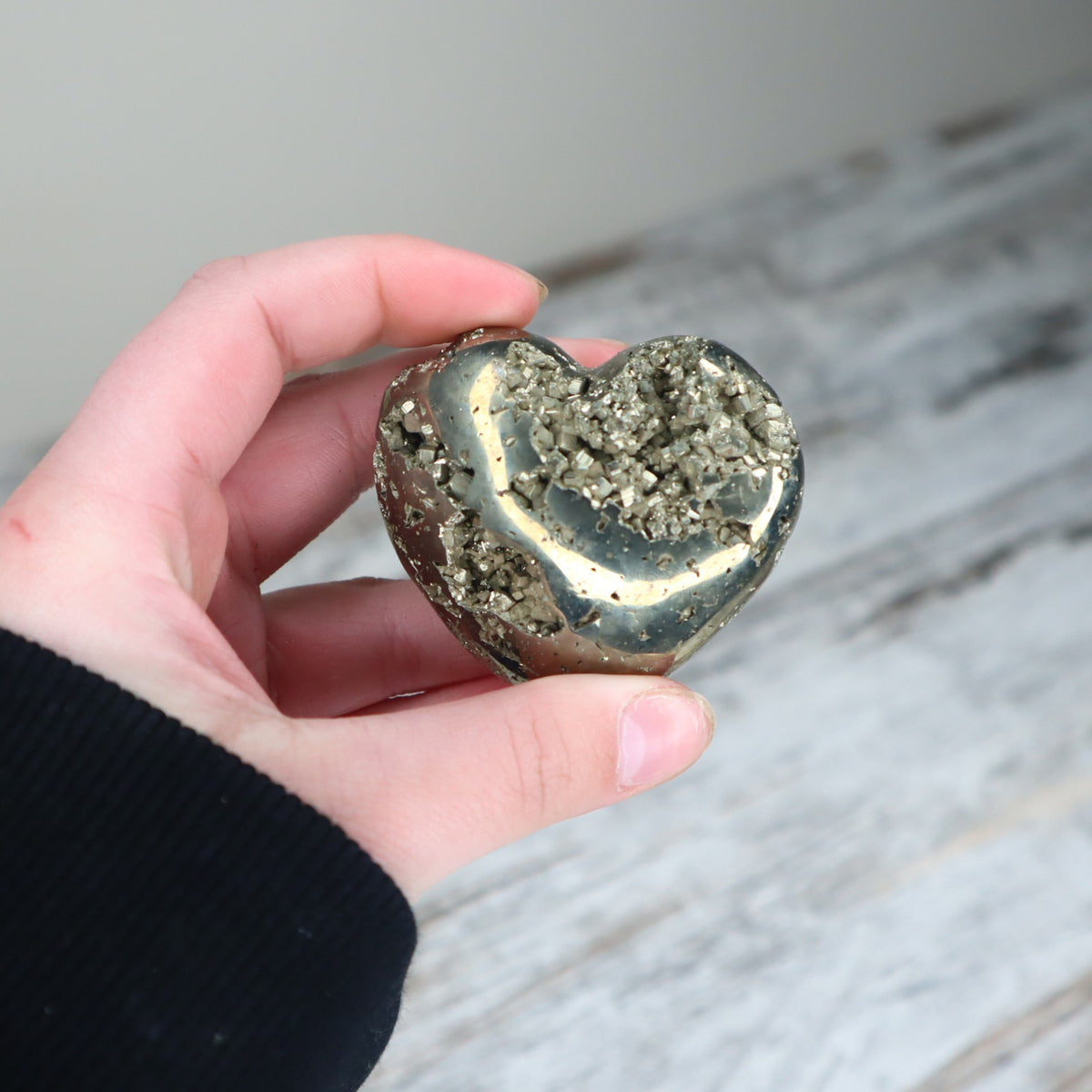 Pyrite Heart | Abundance, Confidence & Empowerment