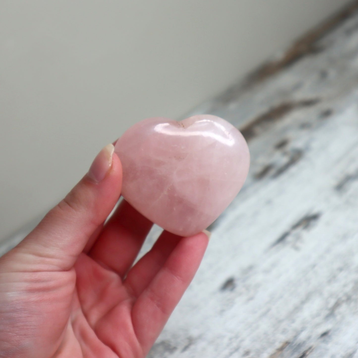 Rose Quartz Heart | Love, Compassion & Emotional Healing