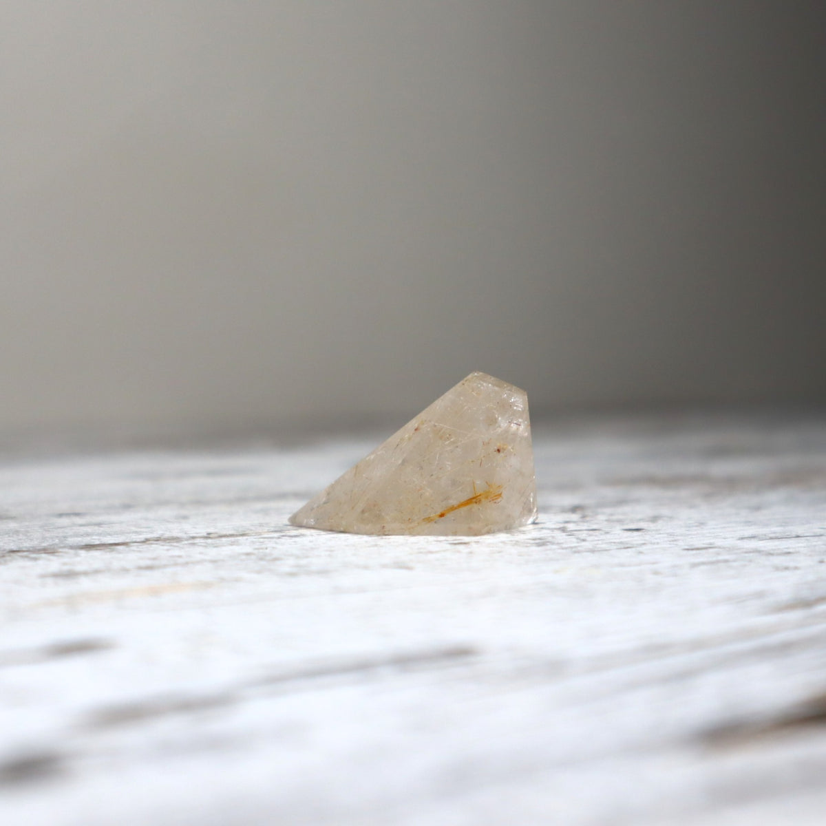 Golden Rutilated Quartz Mini Freeform | Clarity, Divine Guidance & Manifestation