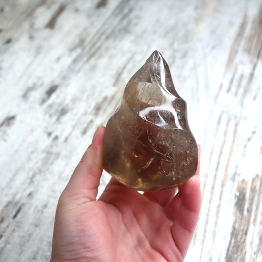 Smokey Quartz Flame | Grounding, Protection & Inner Strength