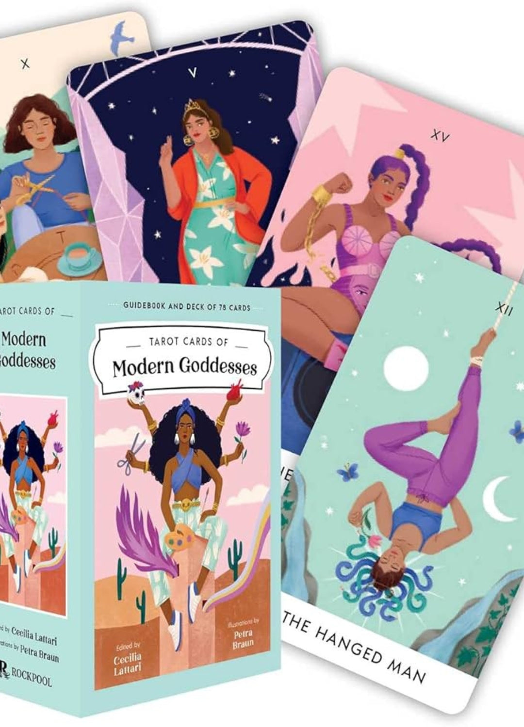 Tarot cards of Modern Goddesses