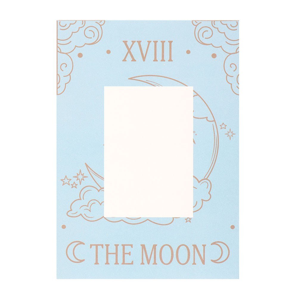 The Moon Tarot Necklace Greeting Card | Intuition, Inner Wisdom & Emotional Clarity