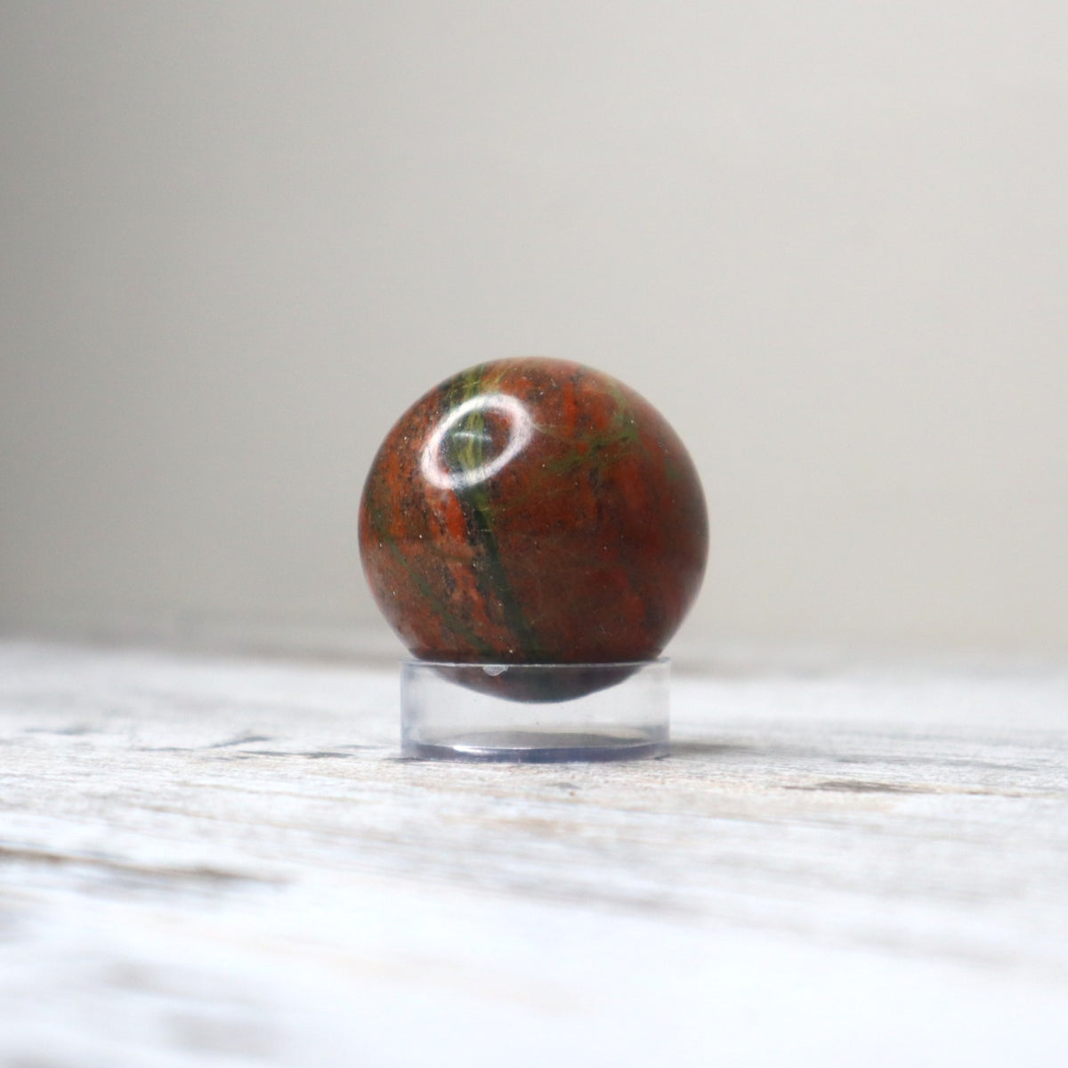 Unakite Crystal Sphere | Emotional Healing, Balance & Gentle Renewal