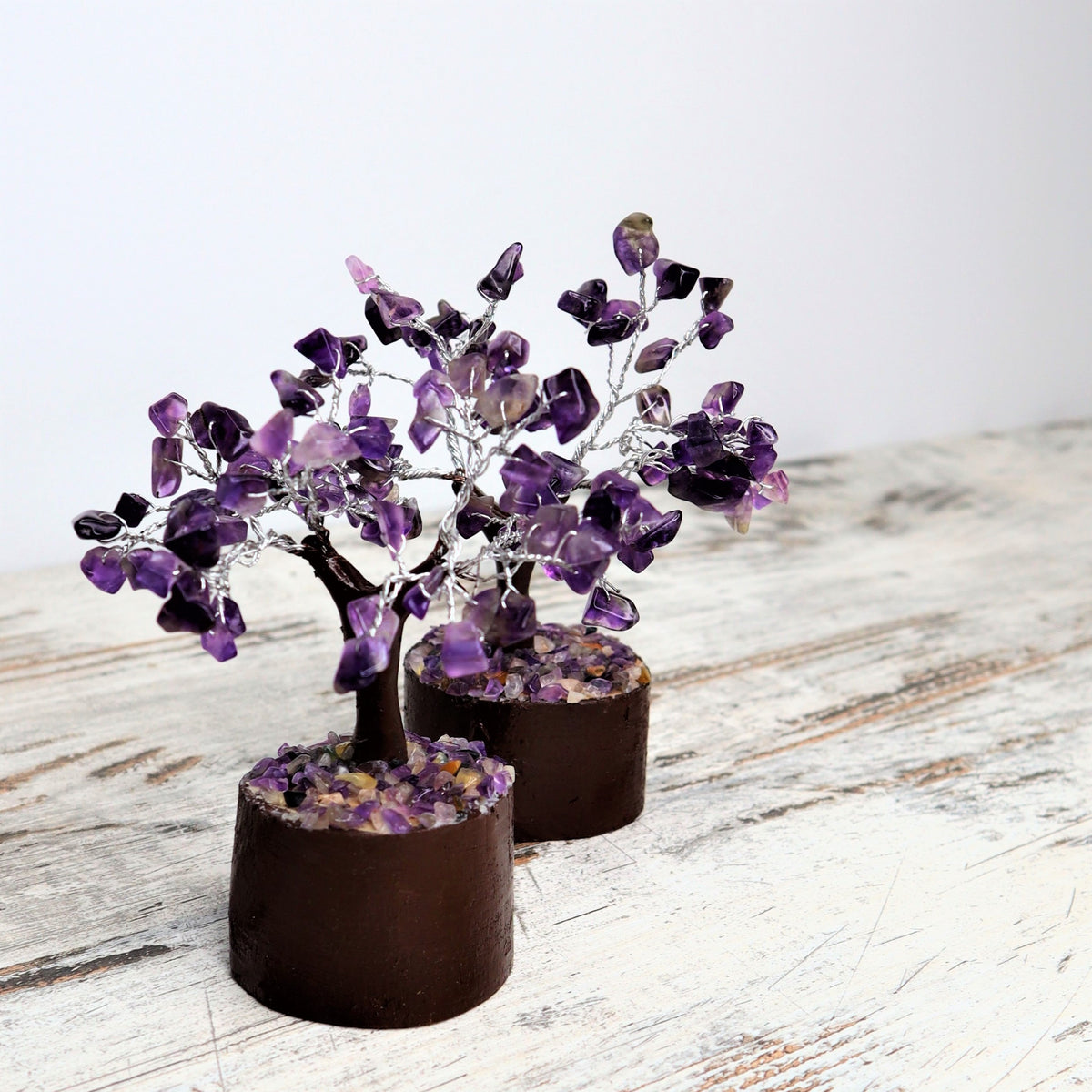 Amethyst Mini Crystal Tree | Calm, Protection & Inner Peace