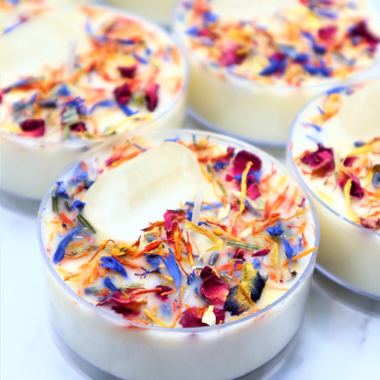 'Harmony + Balance' Maxi Tealight | Clear Quartz