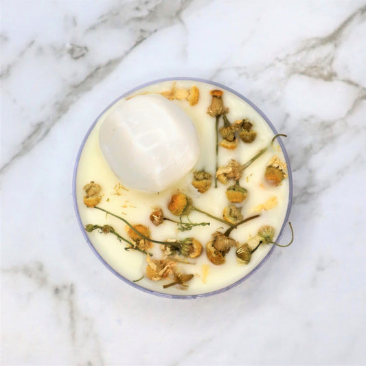 'Higher Self' Maxi Tealight | Selenite