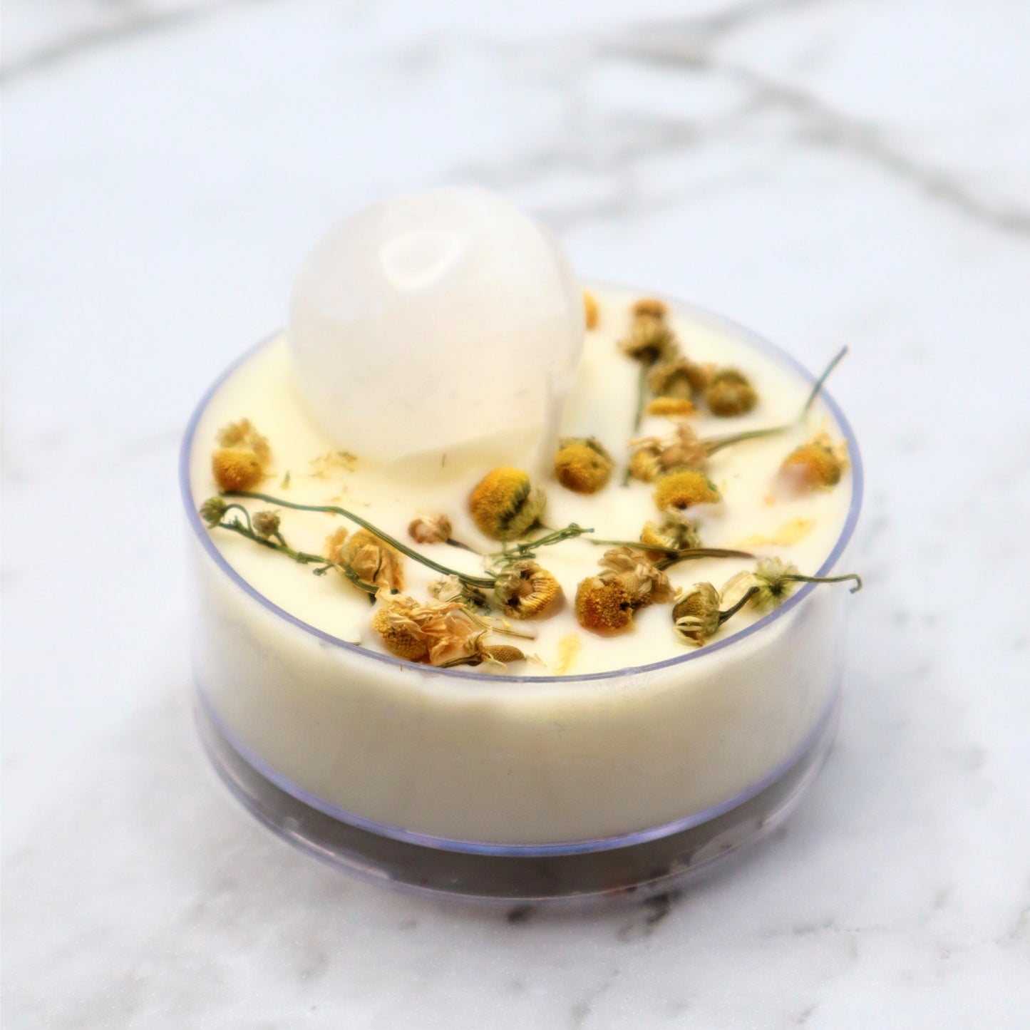 'Higher Self' Maxi Tealight | Selenite