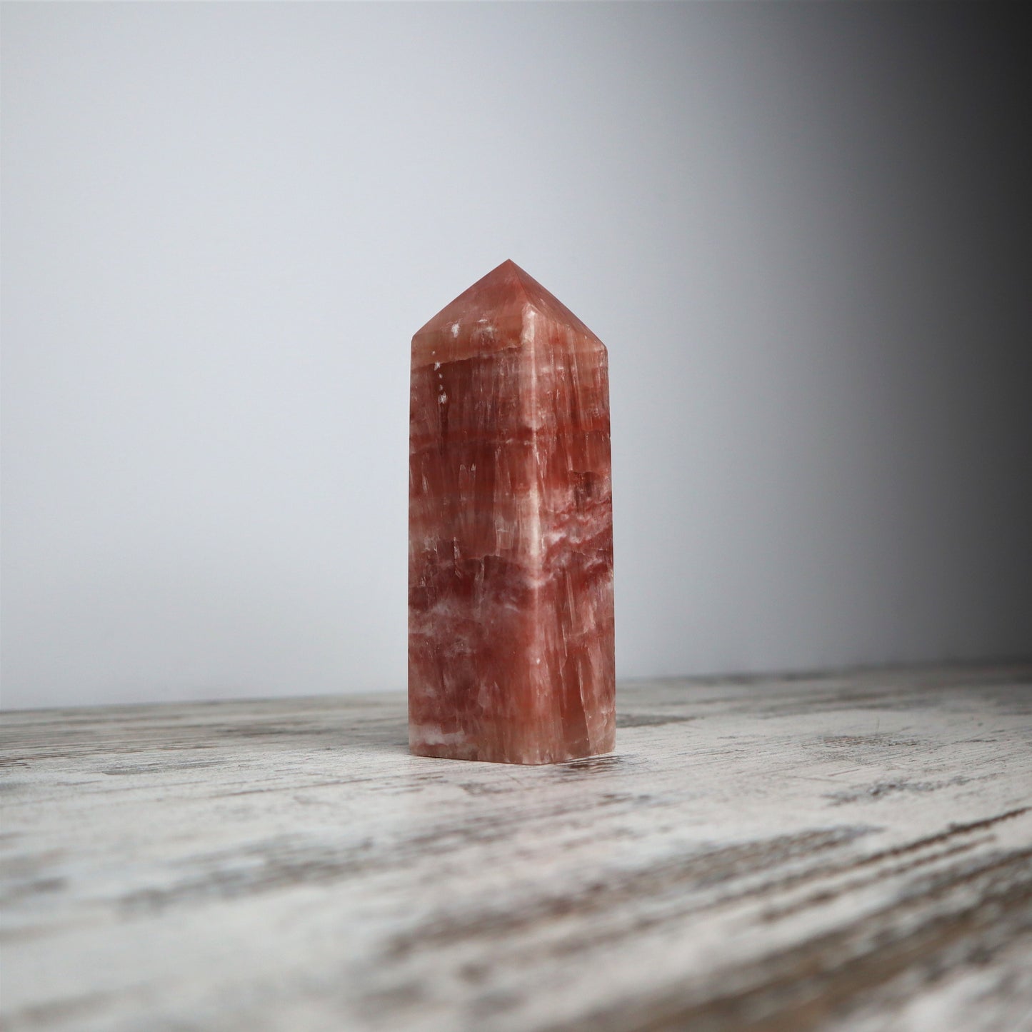 Rose Calcite Tower (618g)