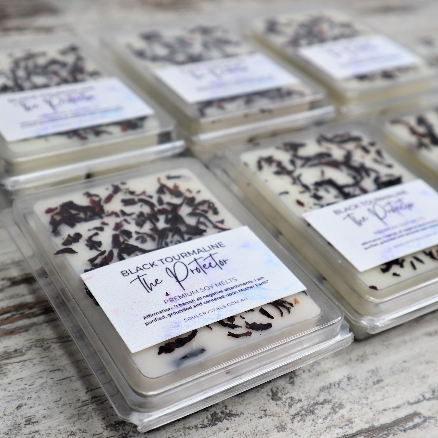 'The Protector' Soy Wax Melts | Black Tourmaline
