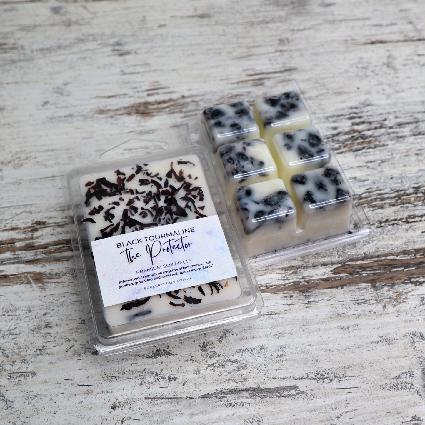 'The Protector' Soy Wax Melts | Black Tourmaline