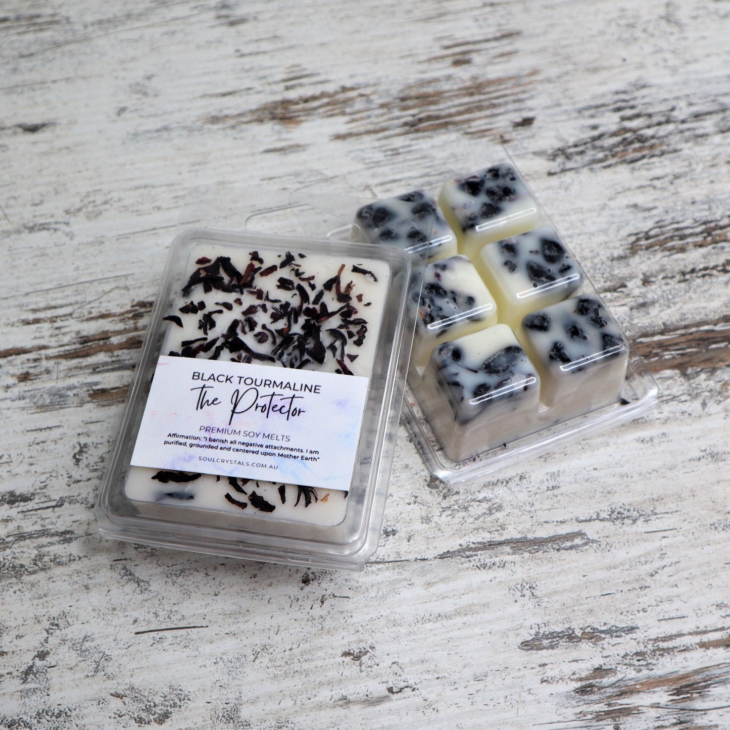 'The Protector' Soy Wax Melts | Black Tourmaline