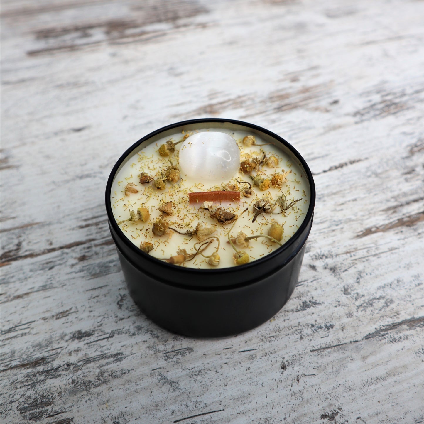 'Higher Self' Soy Candle Tin | Selenite