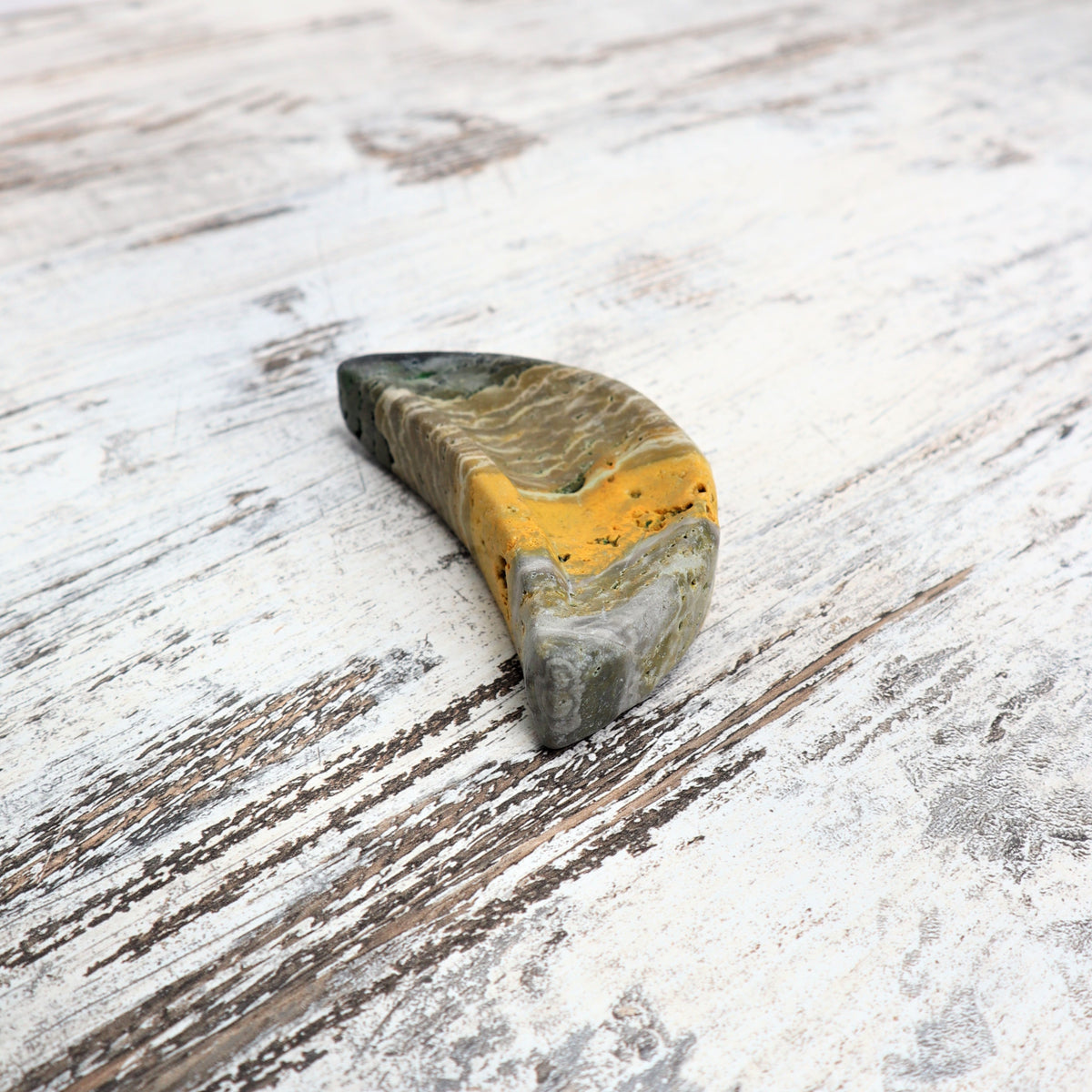 Bumblebee Jasper Mini Moon Bowl | Radiant Confidence, Purpose & Positive Energy